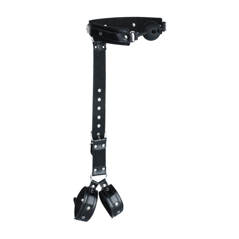 Leather BDSM Collar & Restraint – Le Château Official