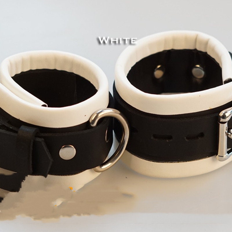 Latex Neoprene Bondage Cuffs | Self Bondage Hand Restraints