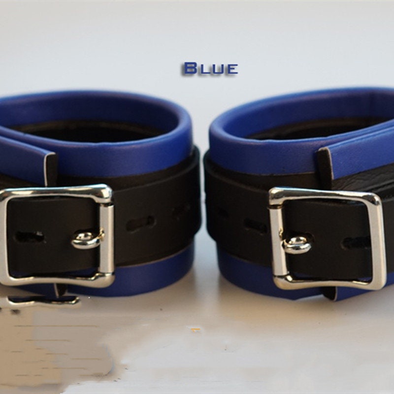 Latex Neoprene Bondage Cuffs | Self Bondage Hand Restraints