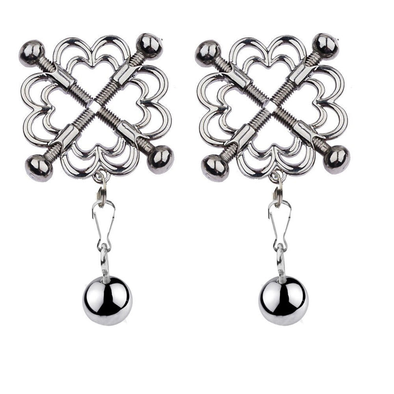 Breast Torture Ball Weight Clip ® Le Château Bdsm