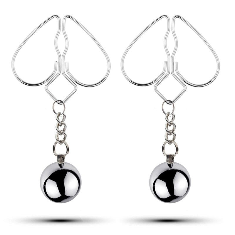 Breast Torture Ball Weight Clip ® Le Château Bdsm