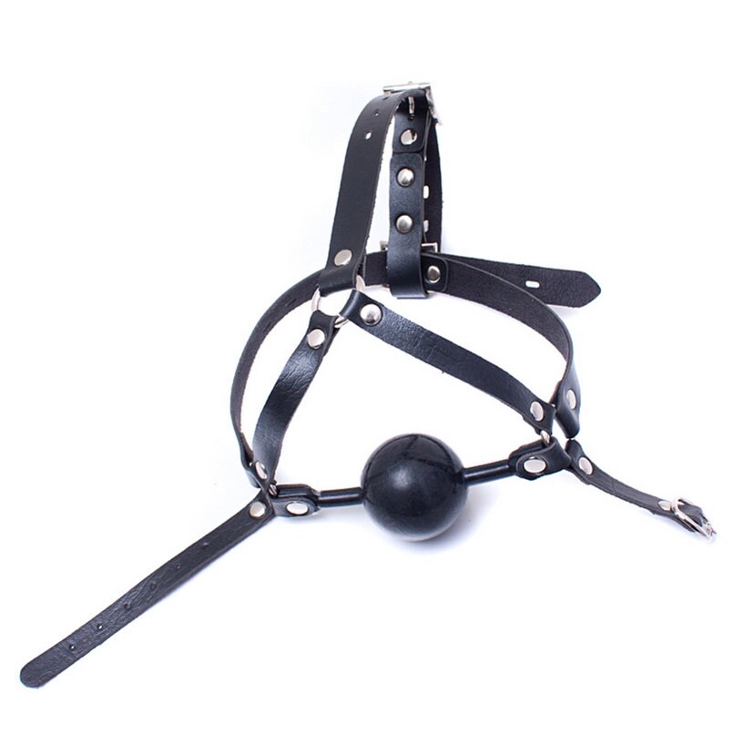Large Silicon Gag Harness For Slaves ® Le Château Bdsm