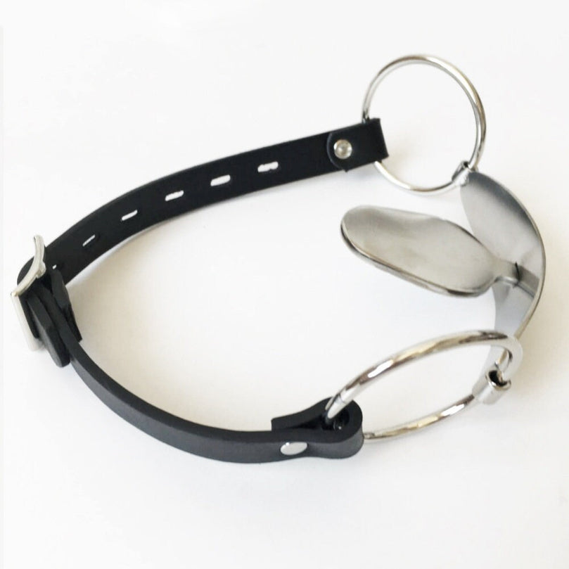 Stainless Steel Tongue Flail Gag ® Le Château Bdsm