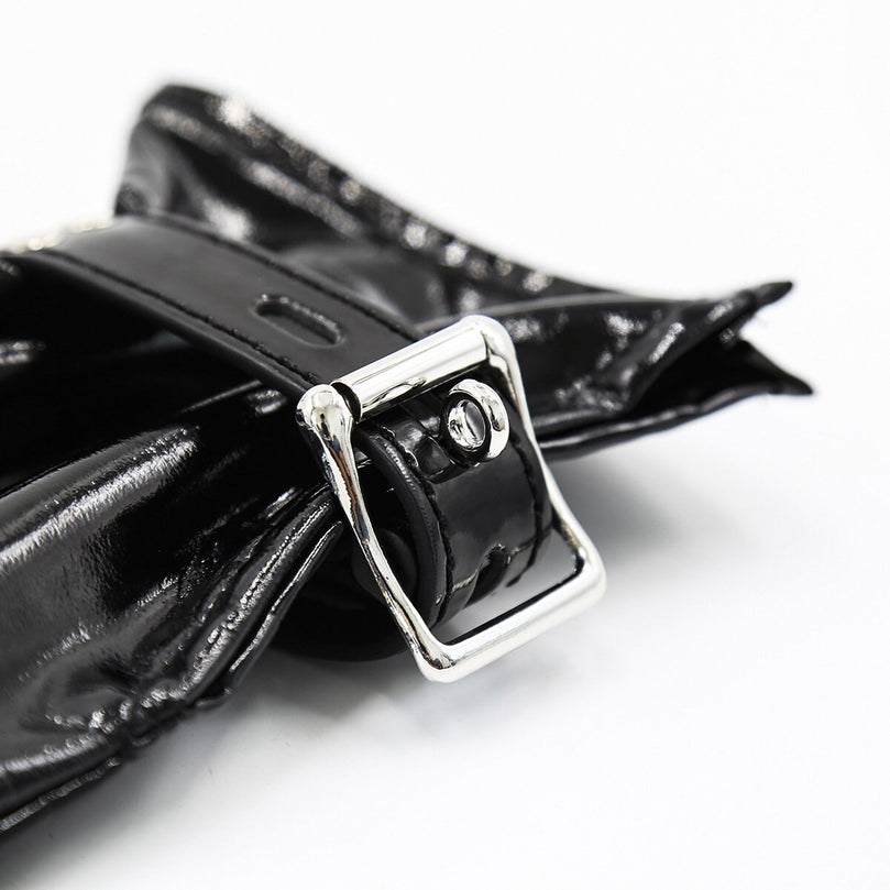 Lacquer Leather Shiny Hand Buckle ® Le Château Bdsm