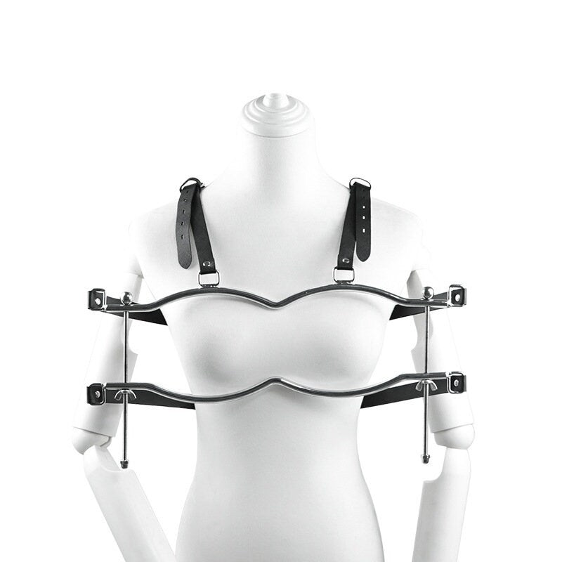 Stainless Steel Breast Bondage Device