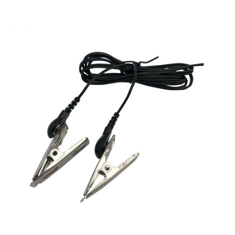 Stainless Steel Electric Shock Nipple Clip ® Le Château Bdsm