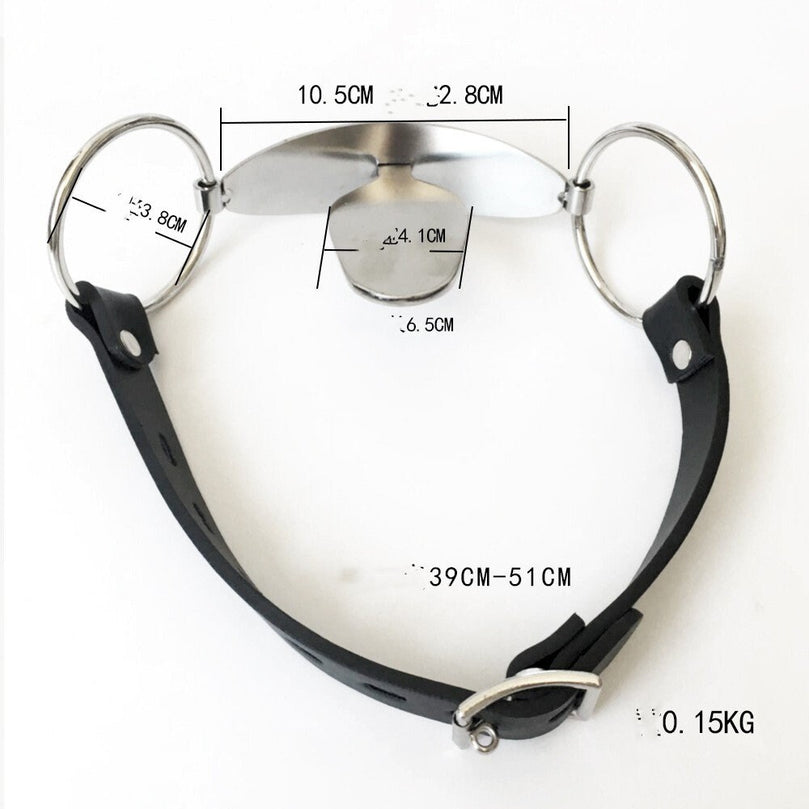 Stainless Steel Tongue Flail Gag ® Le Château Bdsm