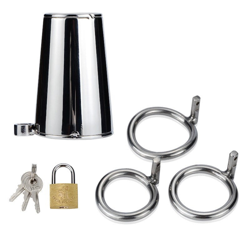 Chasitity Steel Lockable Slave ® Le Château Bdsm