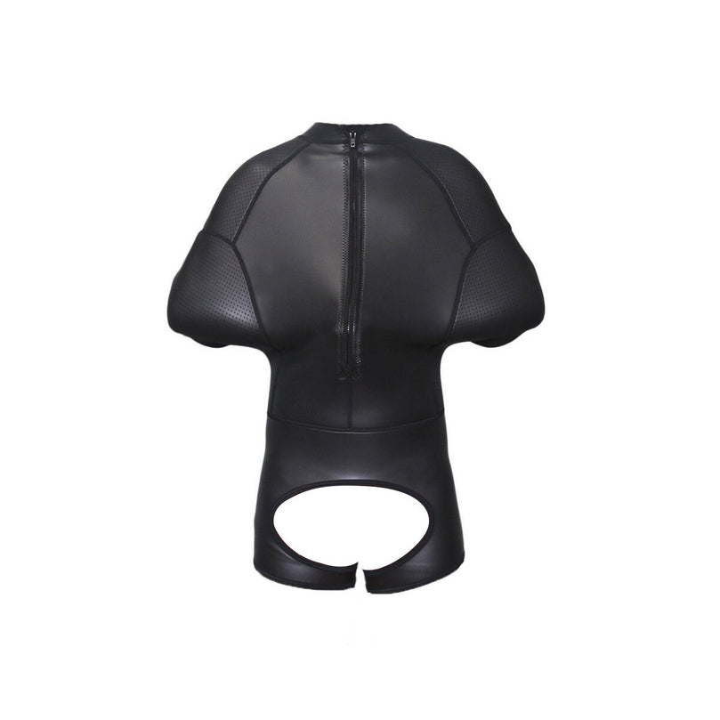 The Bdsm Zipper Rubber Suit Straightjacket ® Le Château Bdsm