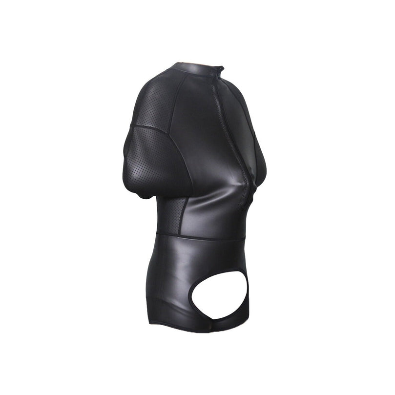The Bdsm Zipper Rubber Suit Straightjacket ® Le Château Bdsm