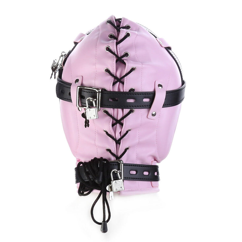 Leather Bondage Hood