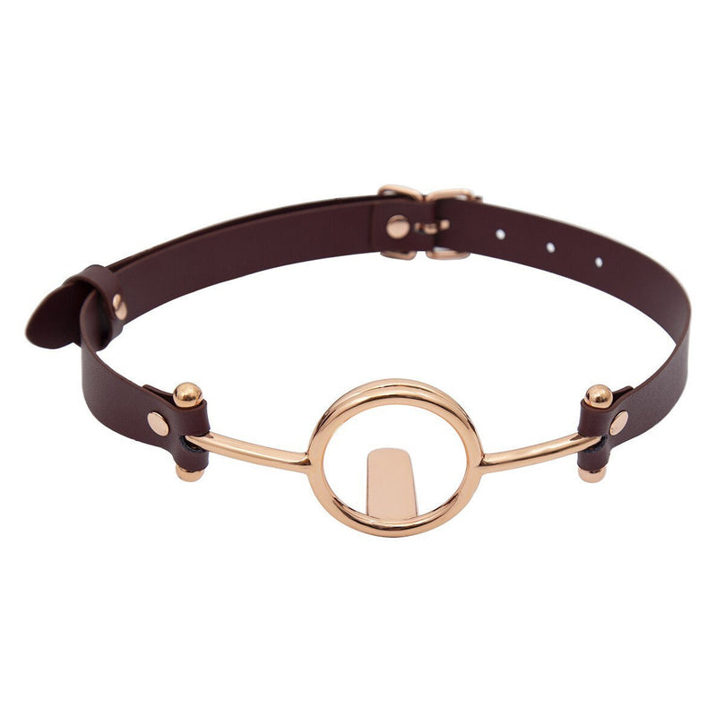 Metal Ring Gag For Slaves ® Le Château Bdsm