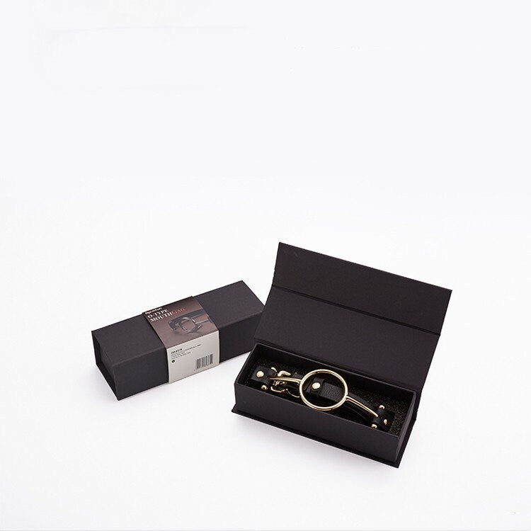 Metal Ring Gag For Slaves ® Le Château Bdsm