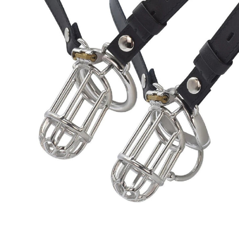 Leather Bondage Chastity
