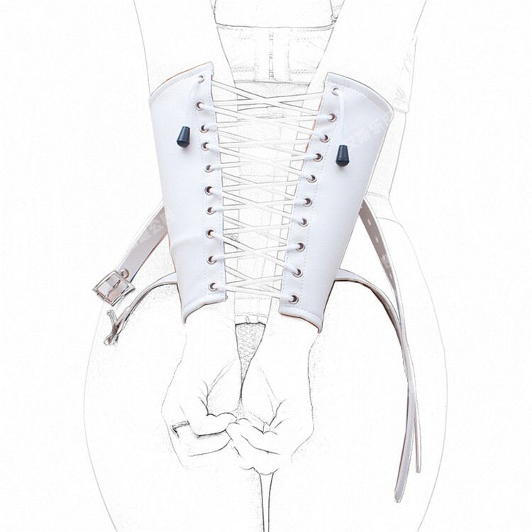 Leather Black Arm Binder ® Le Château Bdsm