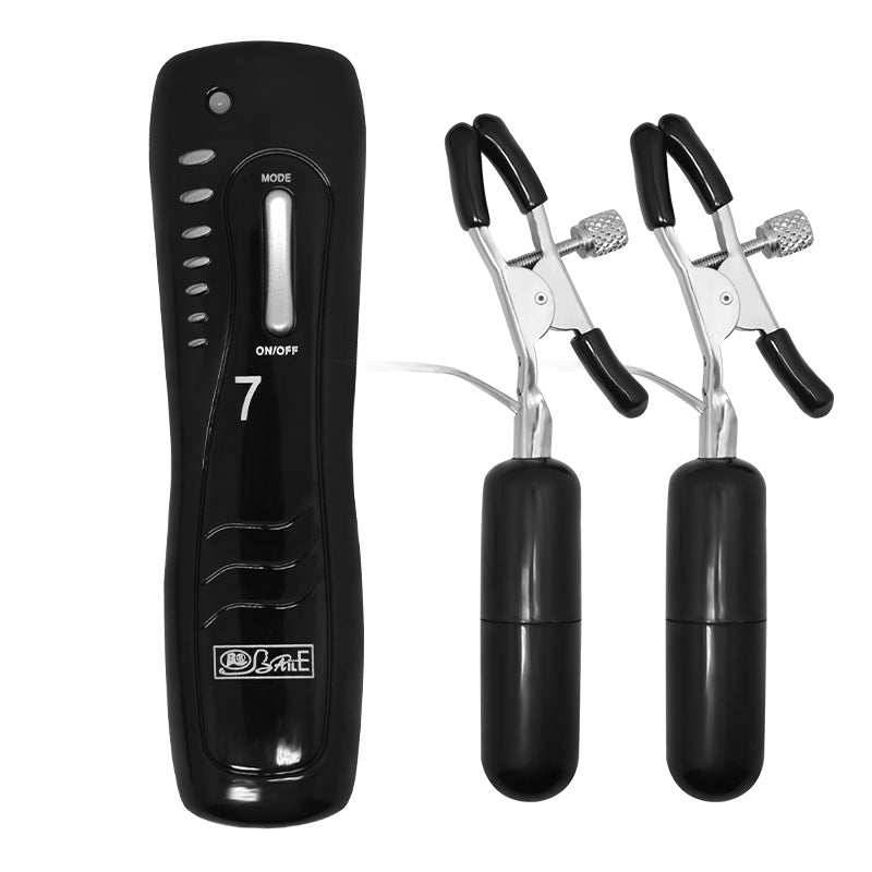 Vibrating Breast Clamps for BDSM