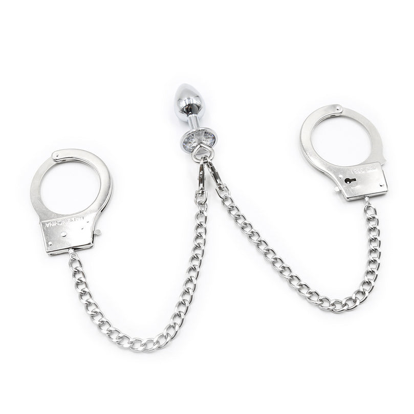 Elegant BDSM Metal Chain – Luxury Bondage Accessory