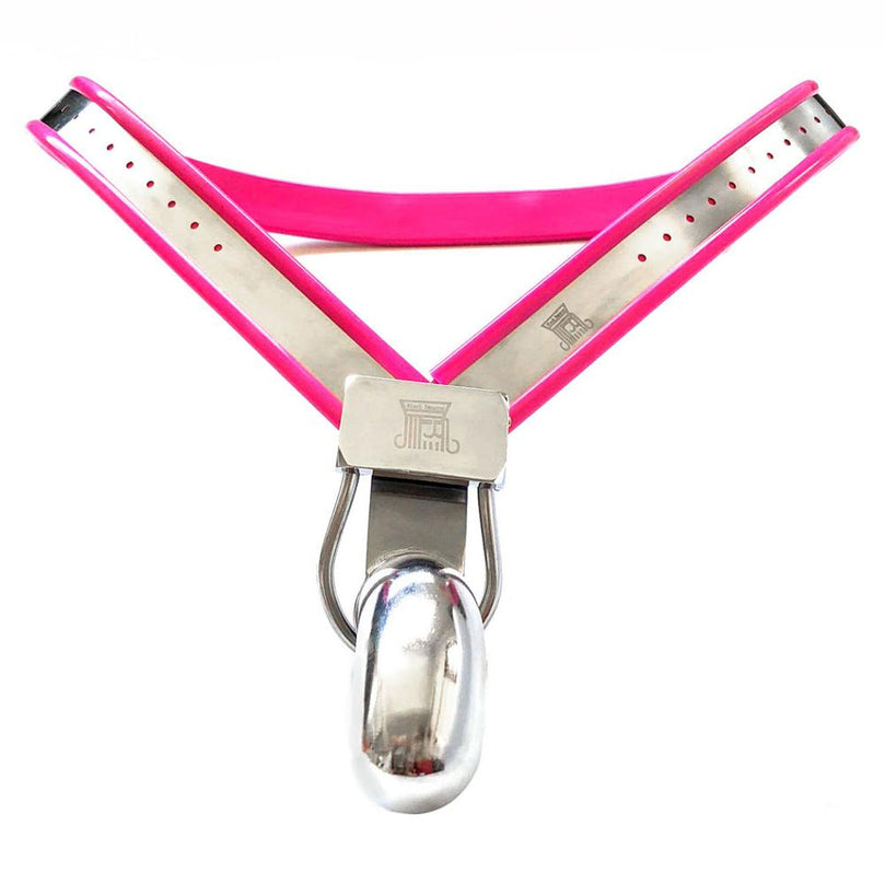 Lockable Male Chastity Belt – Steel BDSM Control Gear