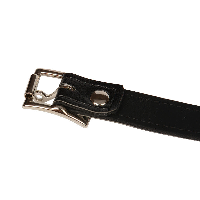 Premium Self Bondage Straps | Black Leather by Le Château