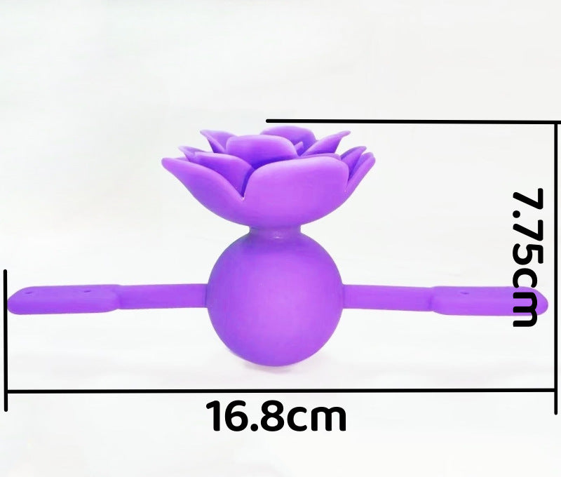 Soft Silicone Bondage Gag – Food Grade Mouth Ball Toy