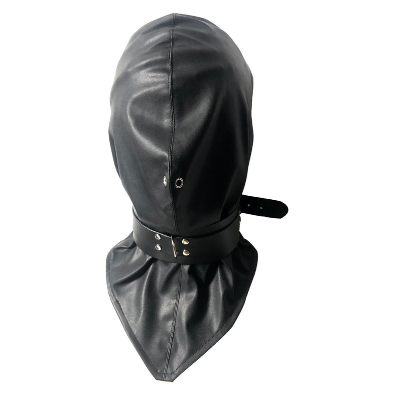 Fully Enclosed Bondage Hood Mask 