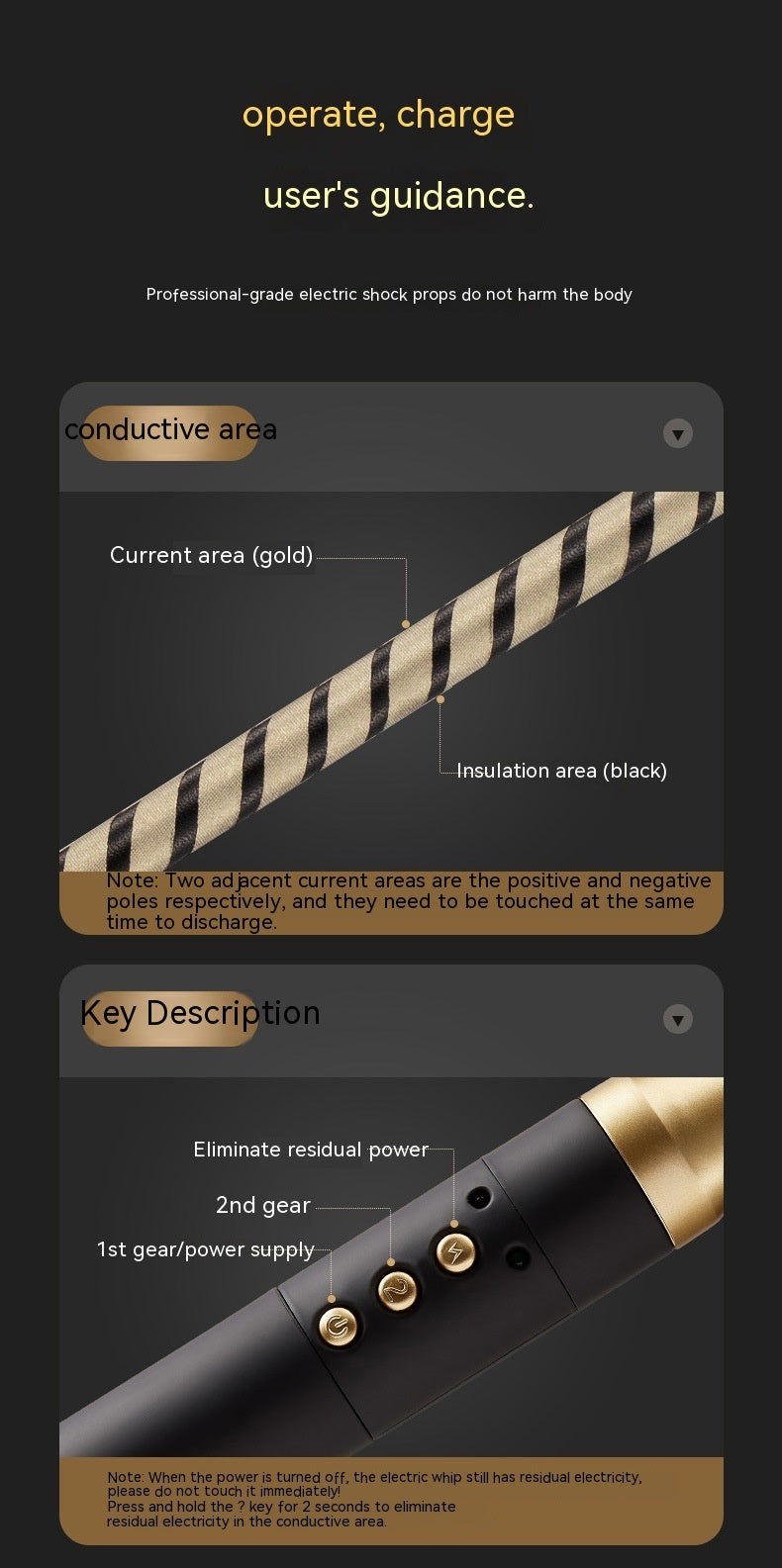 Electric BDSM Tools for Precision Bondage & Impact Play