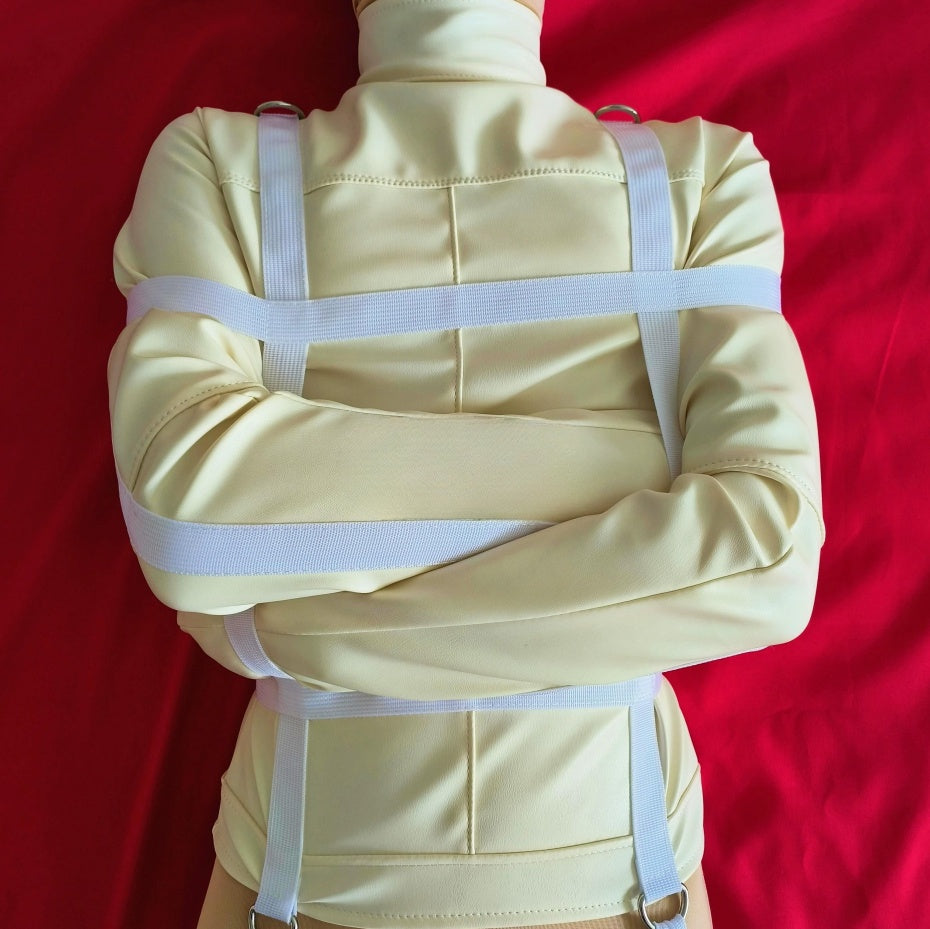 Heavy Bondage Gear | Leather Straightjacket Sleepsack