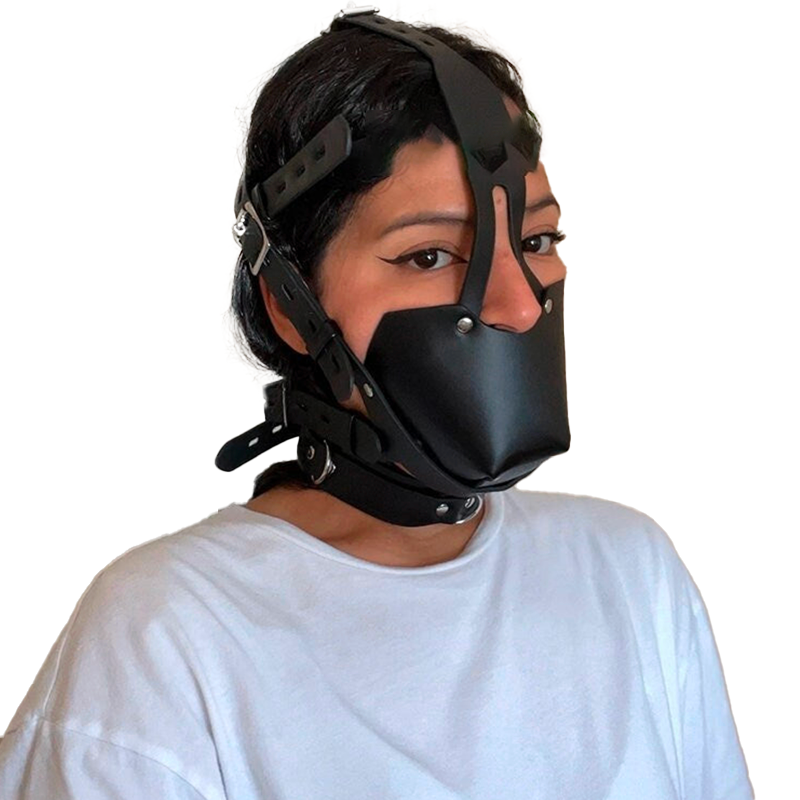 Black Leather Harness