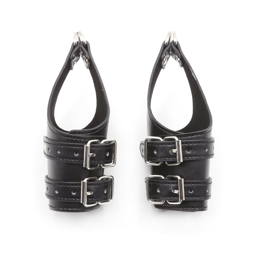 Leather Bondage Gloves | Luxury Handcuffs for BDSM Play