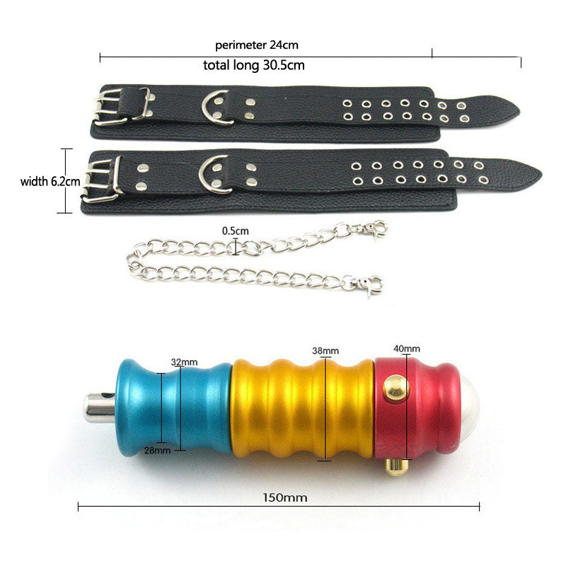 Metal Handcuffs® Anal Plug Lock