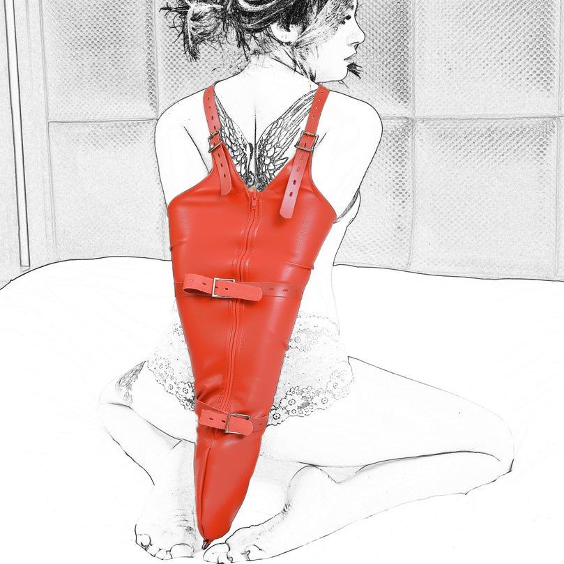 Self Bondage Gear – PU Armbinder for Tight Hand Binding