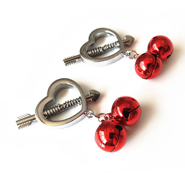 Bell Metal BDSM Nipple Clamp – Intense Bondage Pleasure