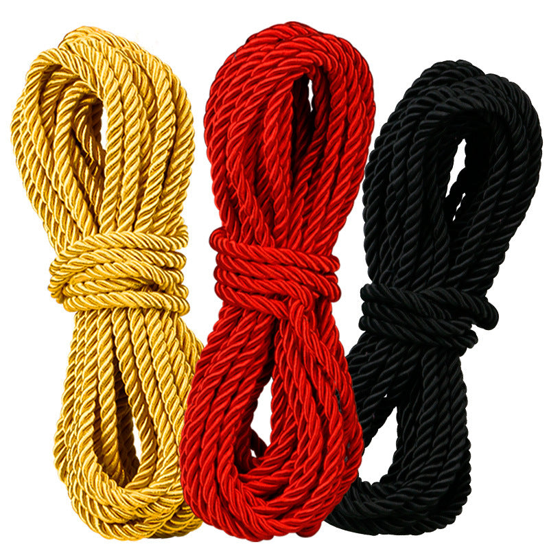 Soft Silk Bondage Rope – 10M for Safe BDSM & Self Play