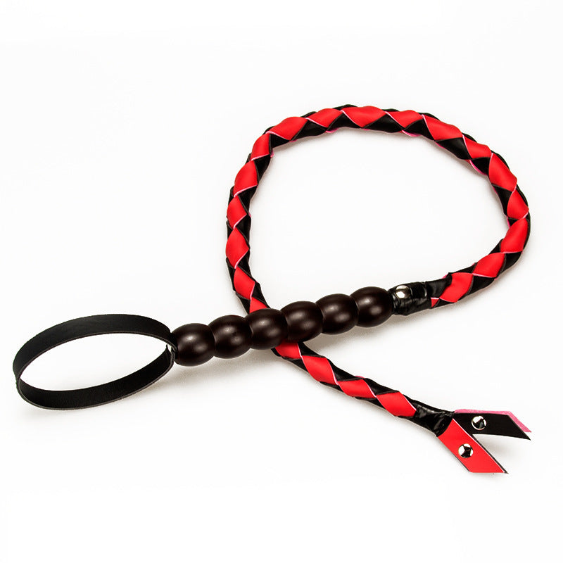 Red BDSM Snake Whip – Intense Self Bondage Pleasure Tool