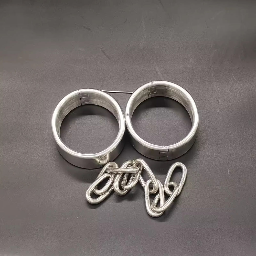 Heavy Bondage Shackles – Self Bondage Gear