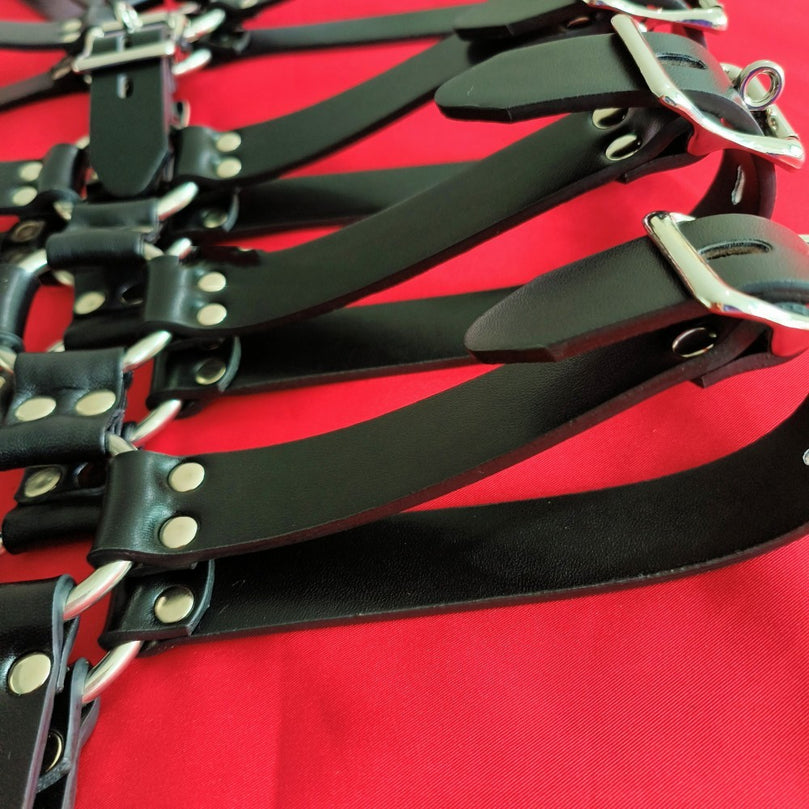 Leather Bondage Belt for Heavy Restraint