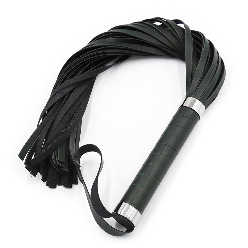 Premium Leather Bondage Whip | BDSM Toy for Torture Play