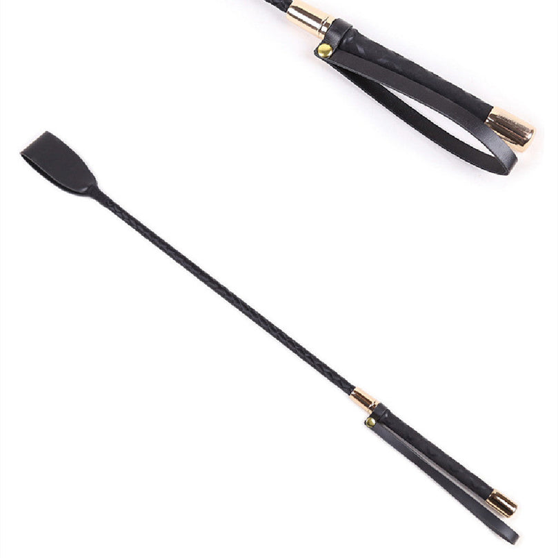 Black Leather ® Impact Whip Bdsm