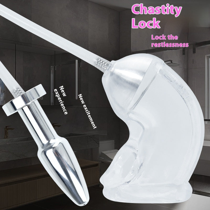 Urinal Butt Plug for Self Bondage