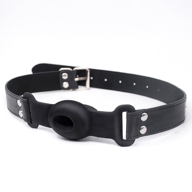 Silicone Mouth Gag Plug – BDSM Bondage Gear for Play