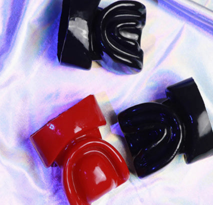 Latex Leather Gag for Self Bondage