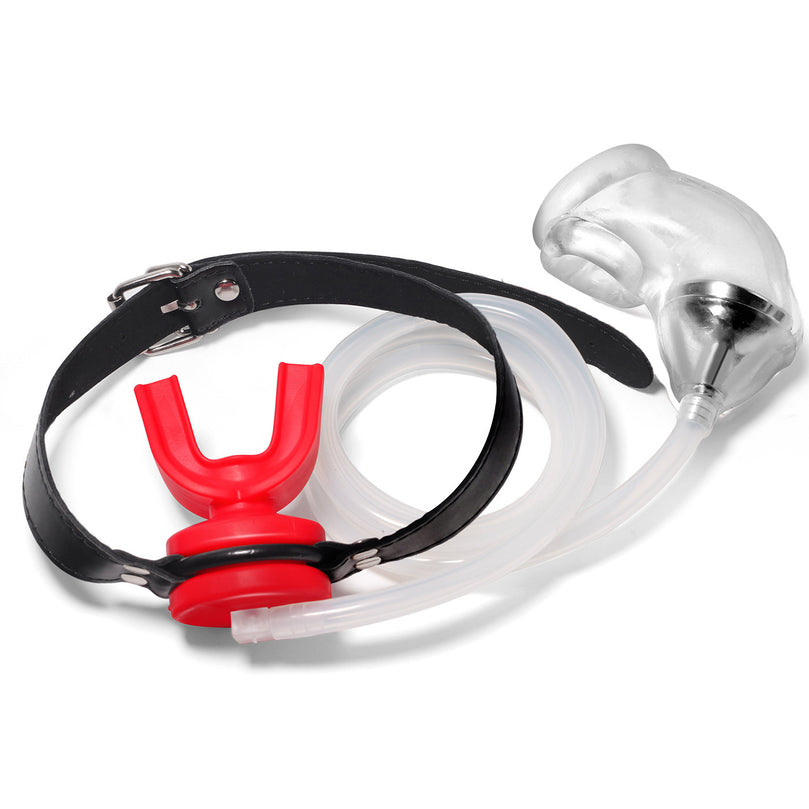 Urinal Gag Bdsm for Femdom & Bondage