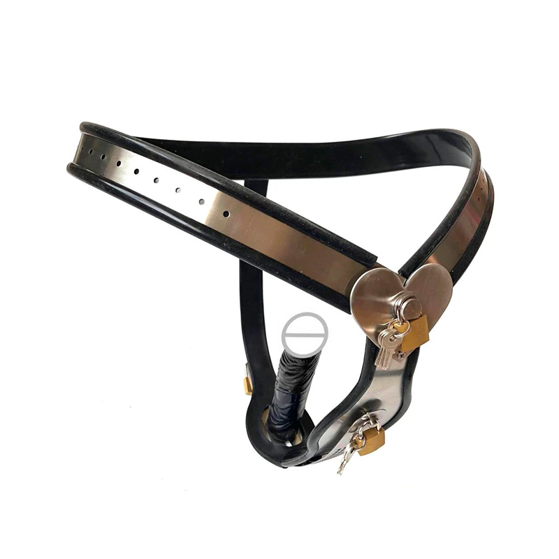 Heart Chastity Belt – Secure Stainless Steel BDSM Gear