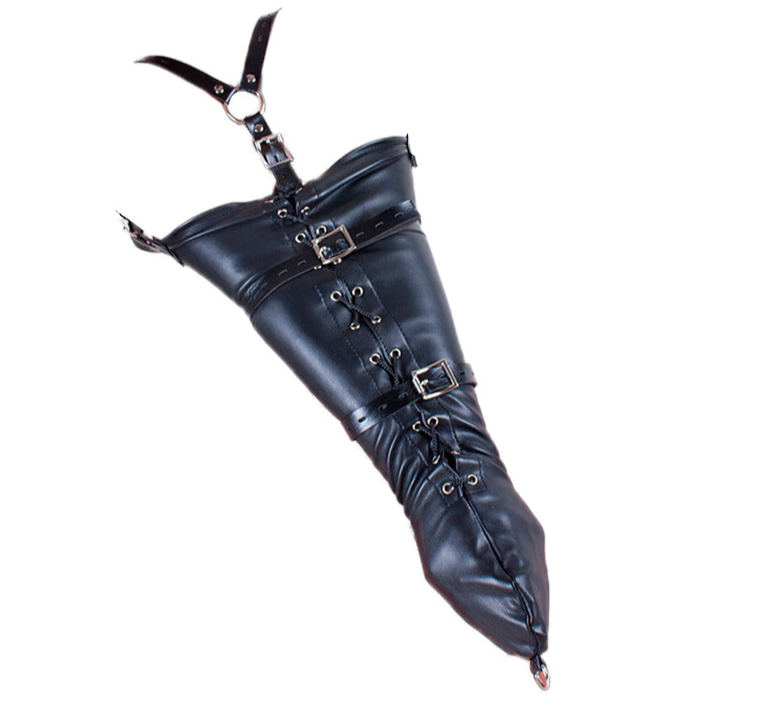 Leather Bondage Restraint – Armbinder & Legbinder Toy