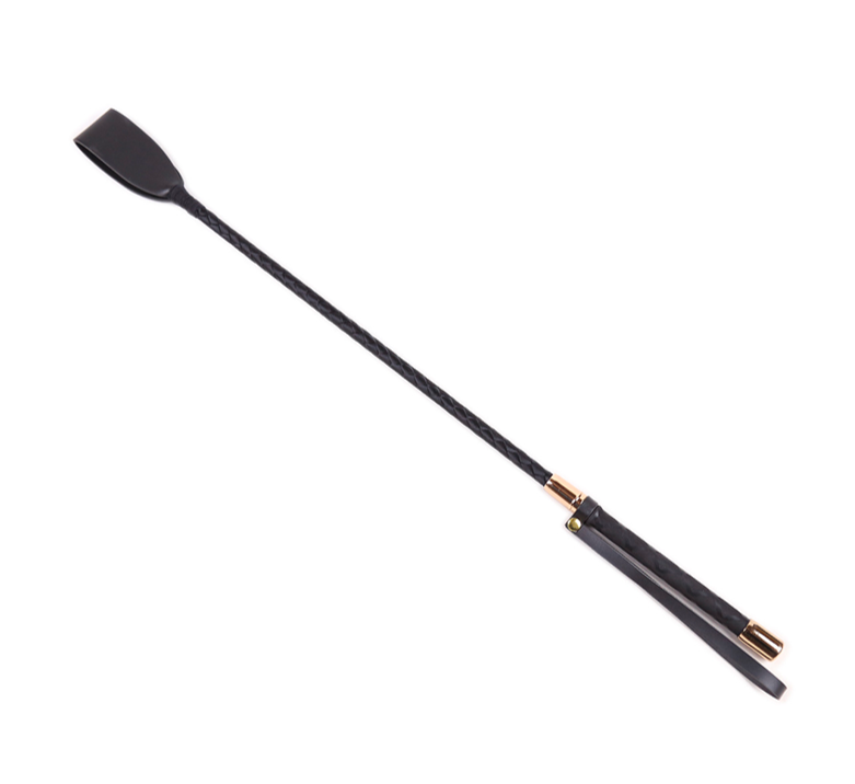 Black Leather ® Impact Whip Bdsm