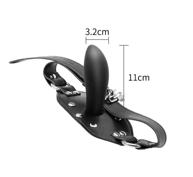 Lockable Inflatable ® Rubber Plug Gag