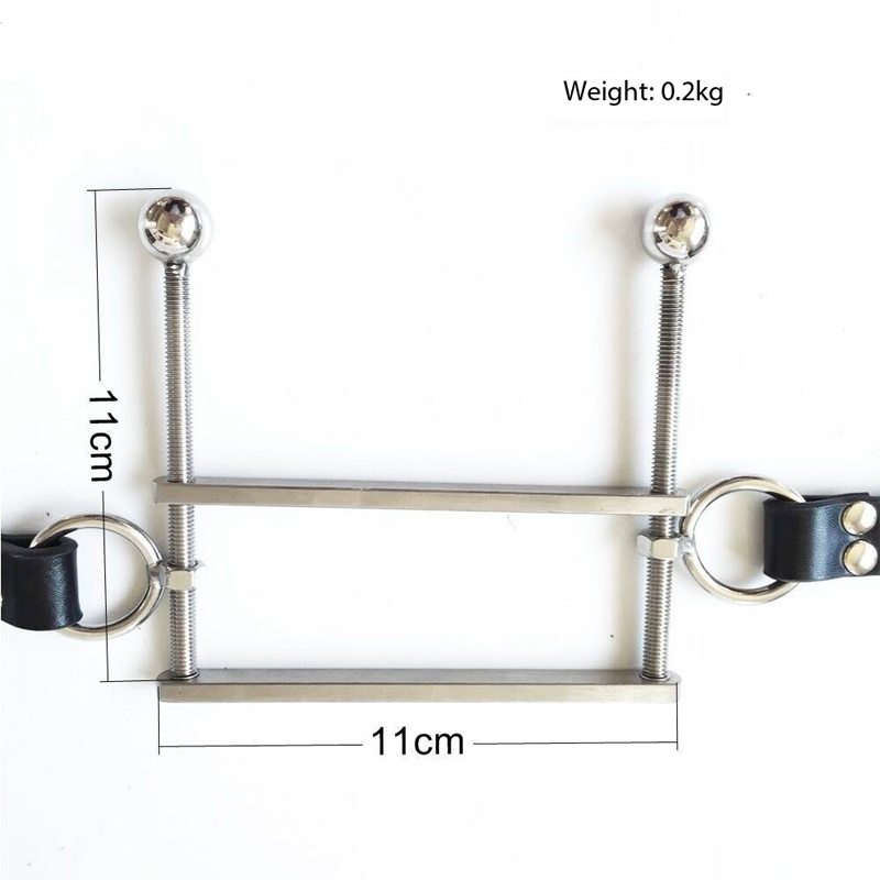 Stainless Steel Mouth Gag ® Leather