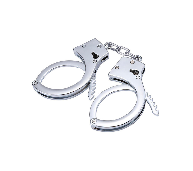 Heavy-Duty Metal Bondage Handcuffs