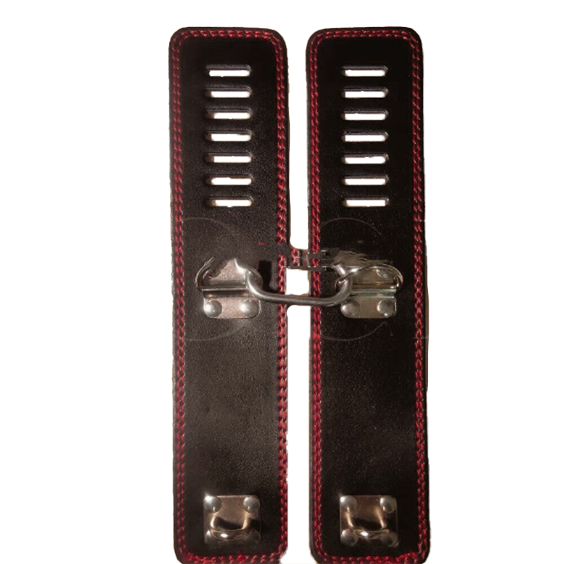 Restrictive Leather Handcuffs for Bondage & BDSM Play
