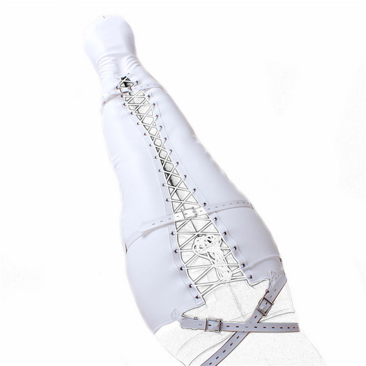 Leather Bondage Restraint – Armbinder & Legbinder Toy
